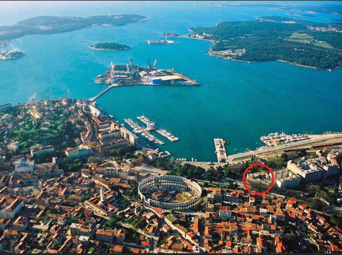 Apartments Incis Next To The Pula Amphitheather Eksteriør bilde